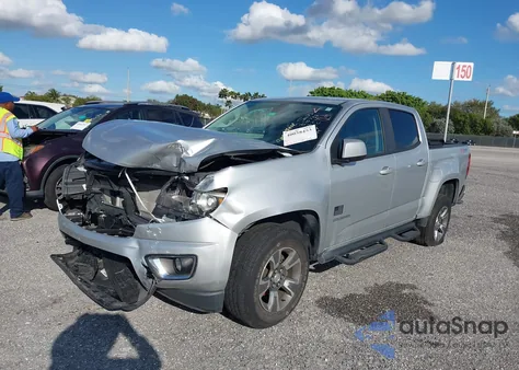 2019 Chevrolet Colorado Z71 из США, поврежденный, VIN 1GCGSDEN6K1330906